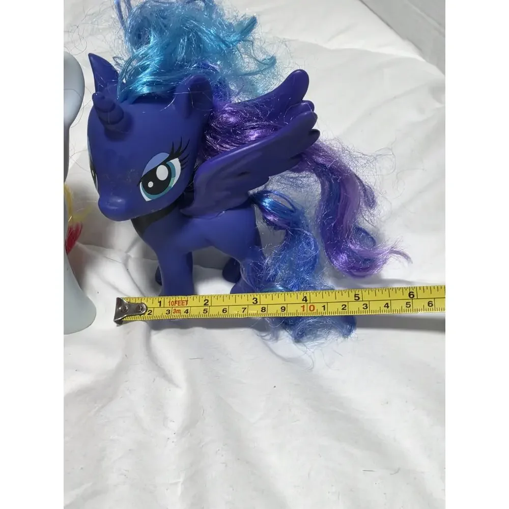 My Little Pony Princesses Celestia Luna 6” Pegasus Magic Figurine 2016 G4 Unicor